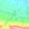 乌兰乌苏镇 topographic map, elevation, terrain