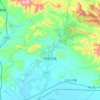 杨柳庄镇 topographic map, elevation, terrain