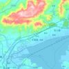 东海镇 topographic map, elevation, terrain