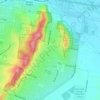 Kooringal topographic map, elevation, terrain