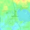 North Webster topographic map, elevation, terrain