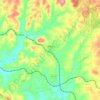 Dora topographic map, elevation, terrain