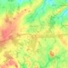 Plélan-le-Petit topographic map, elevation, terrain