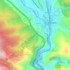 Bob topographic map, elevation, terrain