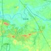 柏加镇 topographic map, elevation, terrain