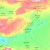 第七师 topographic map, elevation, terrain