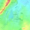 Lake Albert topographic map, elevation, terrain