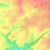 Sainneville topographic map, elevation, terrain