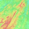 Zlatoust topographic map, elevation, terrain