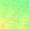 馆陶县 topographic map, elevation, terrain