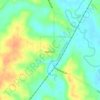 Rathbun topographic map, elevation, terrain