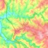 Saint-Hilaire-Bonneval topographic map, elevation, terrain