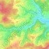 Uersfeld topographic map, elevation, terrain