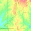 Marlow topographic map, elevation, terrain