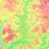 Tampere topographic map, elevation, terrain