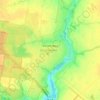 Кочетовка topographic map, elevation, terrain