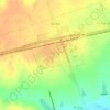 Thrall topographic map, elevation, terrain