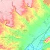 Cigales topographic map, elevation, terrain