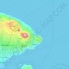Karangasem topographic map, elevation, terrain