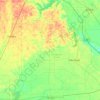 Evangeline Parish topographic map, elevation, terrain