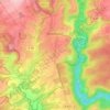 Strotzbüsch topographic map, elevation, terrain