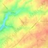 Hermeville topographic map, elevation, terrain