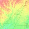 Allen Parish topographic map, elevation, terrain