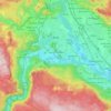 Bled topographic map, elevation, terrain