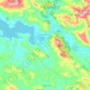 Ourtzagh topographic map, elevation, terrain