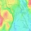 Ho-Ho-Kus topographic map, elevation, terrain