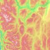 Area N (Beautiful Nicola Valley - South) topographic map, elevation, terrain