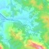 Elorrio topographic map, elevation, terrain