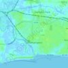 Littlehampton topographic map, elevation, terrain