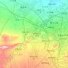 头屯河区 topographic map, elevation, terrain