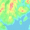 Searsport topographic map, elevation, terrain