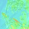 南湖 topographic map, elevation, terrain