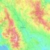Municipality of Sparta topographic map, elevation, terrain