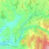 Donzy topographic map, elevation, terrain