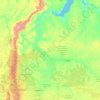Ханты-Мансийский автономный округ — Югра topographic map, elevation, terrain