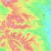 Richmondshire topographic map, elevation, terrain