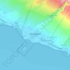 Kaunakakai topographic map, elevation, terrain