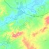 السلوقية topographic map, elevation, terrain