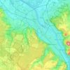 Bonn topographic map, elevation, terrain