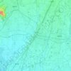 小山市 topographic map, elevation, terrain