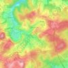 Dreis-Brück topographic map, elevation, terrain