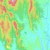 Monkerai topographic map, elevation, terrain