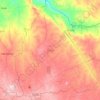 Gulu topographic map, elevation, terrain