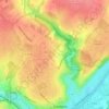 Les Cordeliers topographic map, elevation, terrain