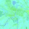 Houma topographic map, elevation, terrain