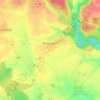 Bosquentin topographic map, elevation, terrain